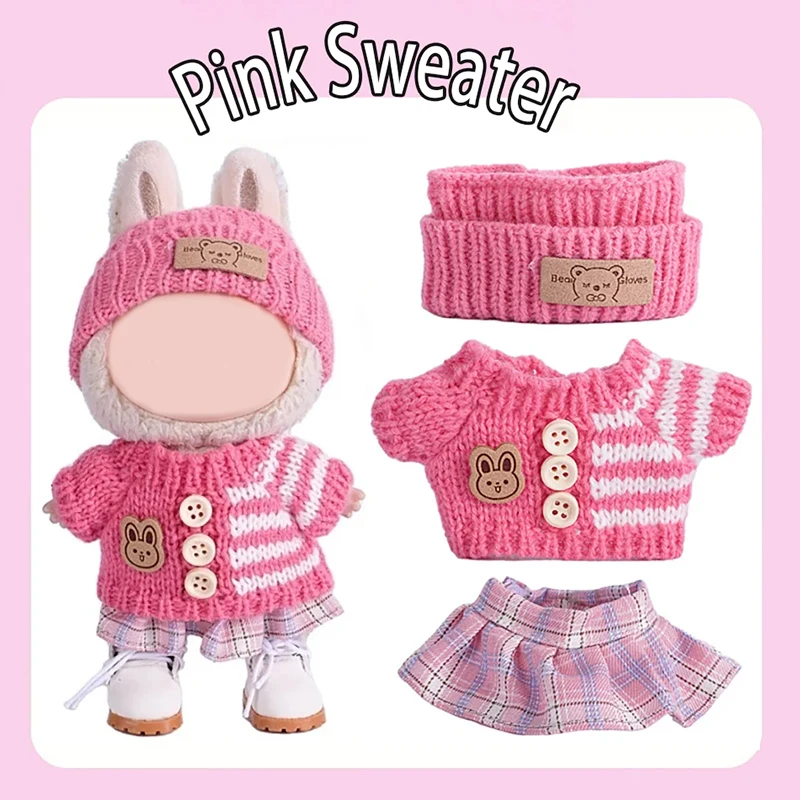 Women'S Fashion Kilt - 1 set roze kledingcombinaties geschikt voor