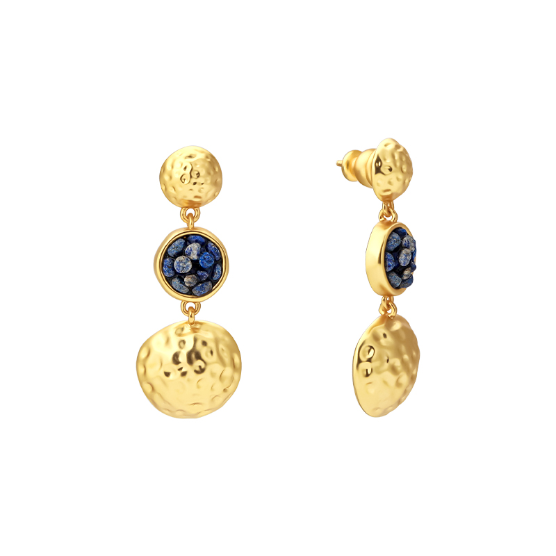 Women'S Fashion Website - IVOG Veelzijdige Messing Oorbel Voor Vrouwen