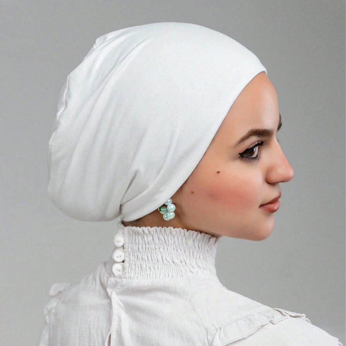 Women Fashion Hats - Hot Soild Katoen Modale Jersey Hijaabs