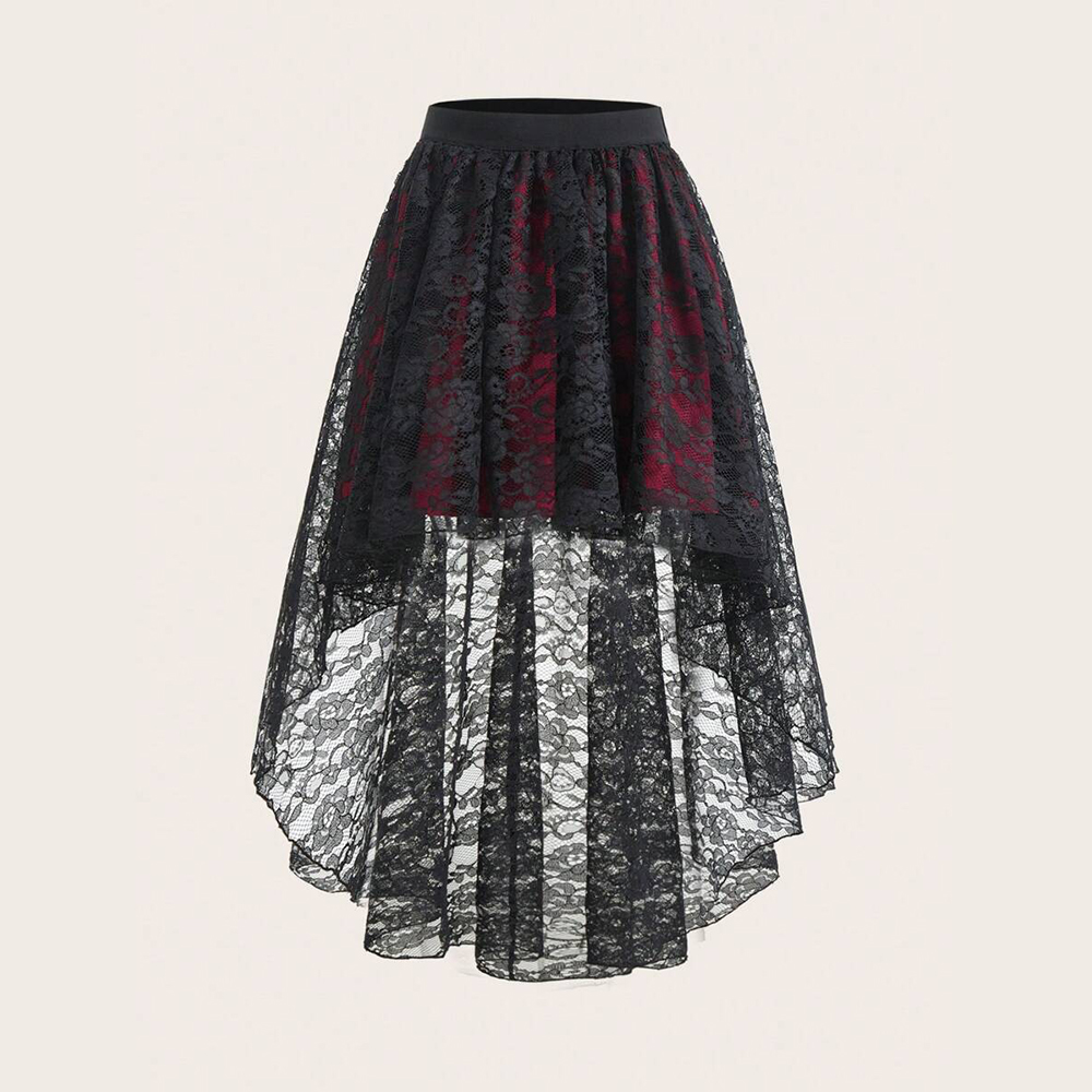 Women'S Fashion Kilt - Plus Size Gothic Elegante Vrouwen Rok