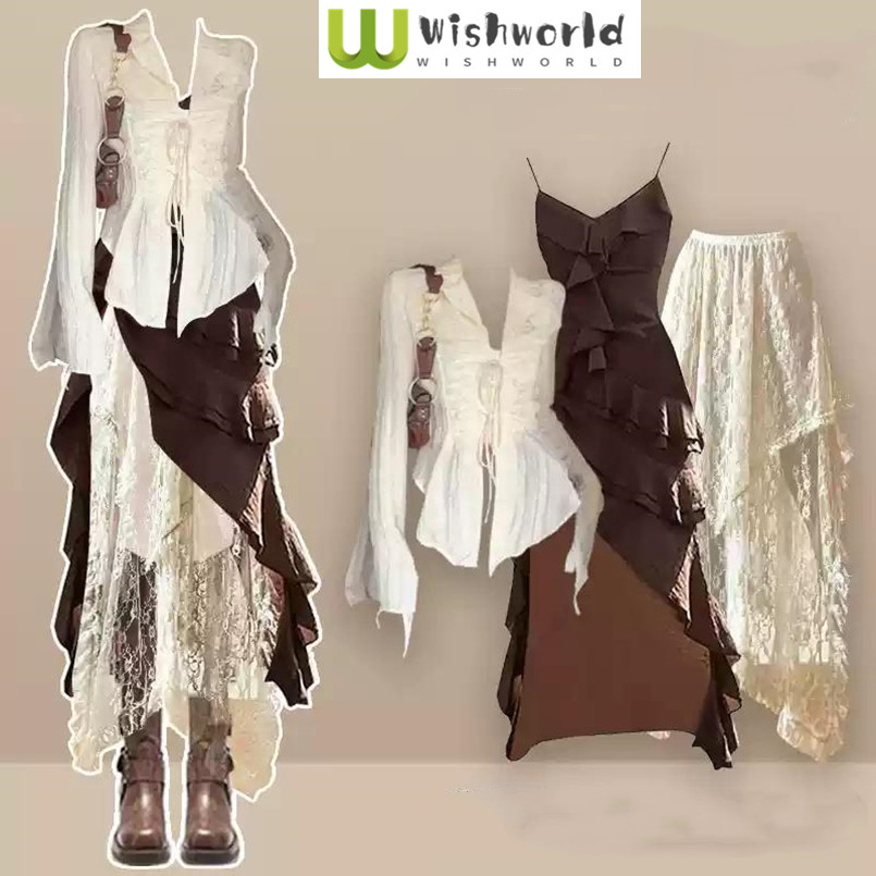 Women'S Fashion Kilt - Damesset met lente- en herfstontwerp Modieuze