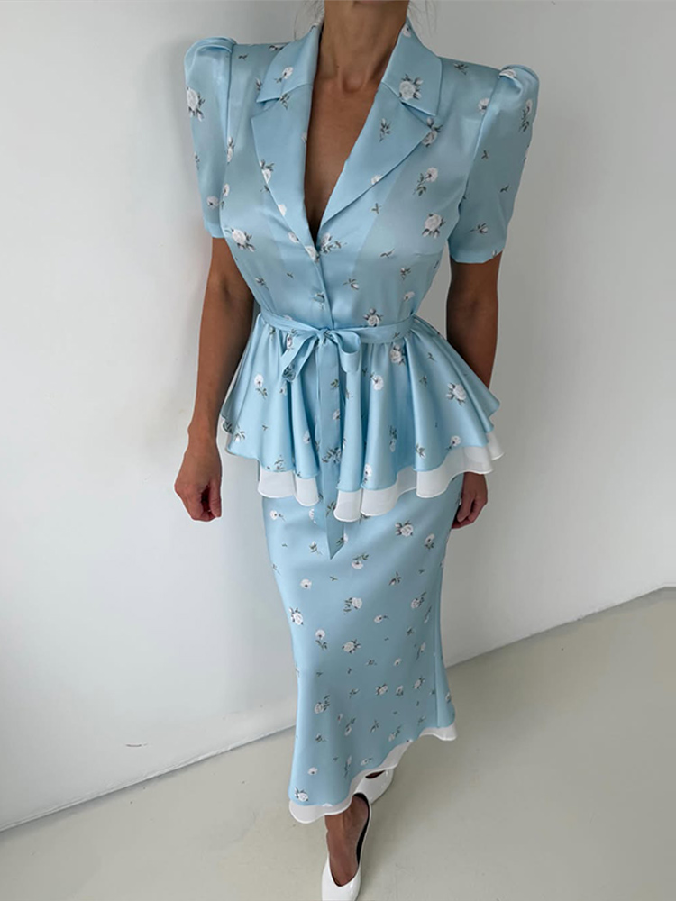 Bloemenprint Blazer Jas Rok Se - Women'S Fashion Trends Spring 2026 recensie en prijs