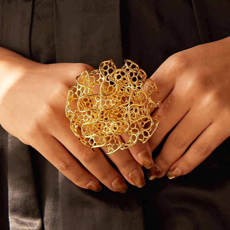 IVOG Hol 18K Vergulde Ring Voo - Women'S Fashion Website recensie en prijs
