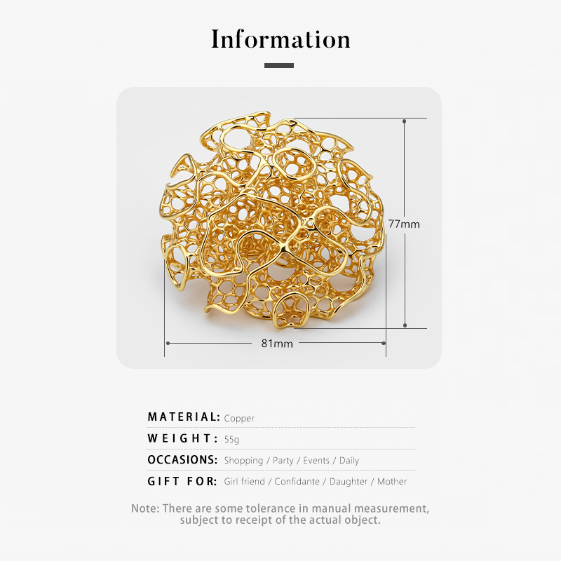 IVOG Hol 18K Vergulde Ring Voo - Women'S Fashion Website recensie en prijs