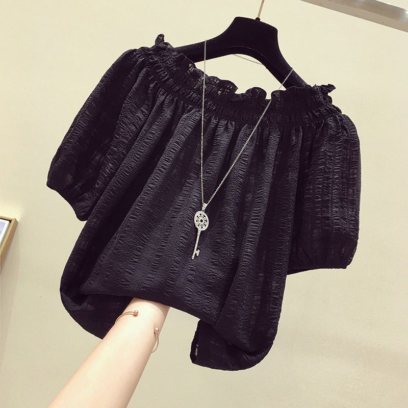 Zwart Casual Slash Hals Blader - Women'S Fashion Trends Spring 2026 recensie en prijs