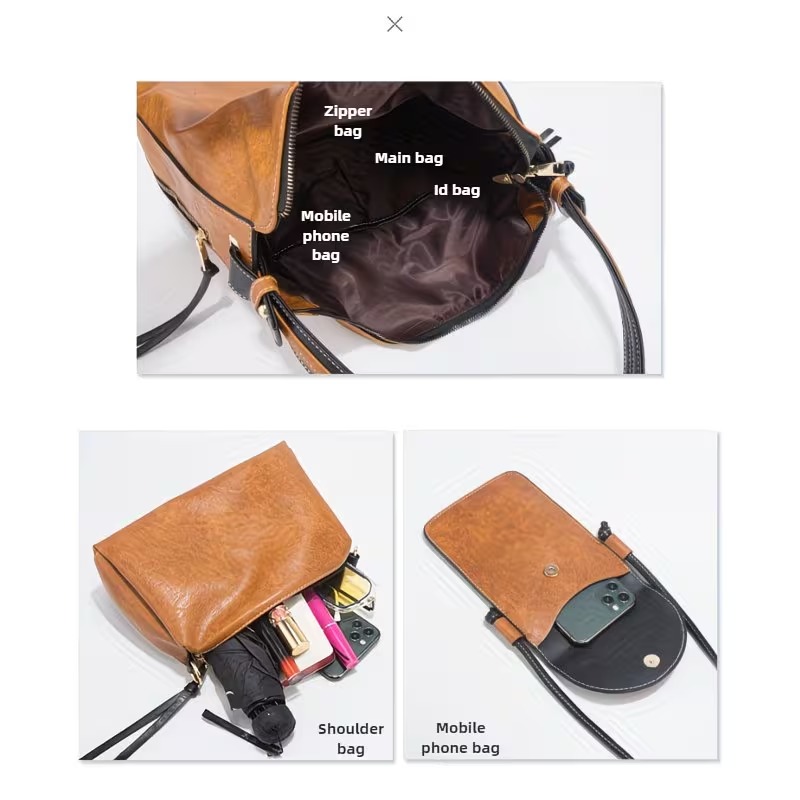 Dames tassenset - 4-delige set - Crossbody Bag Women recensie en prijs