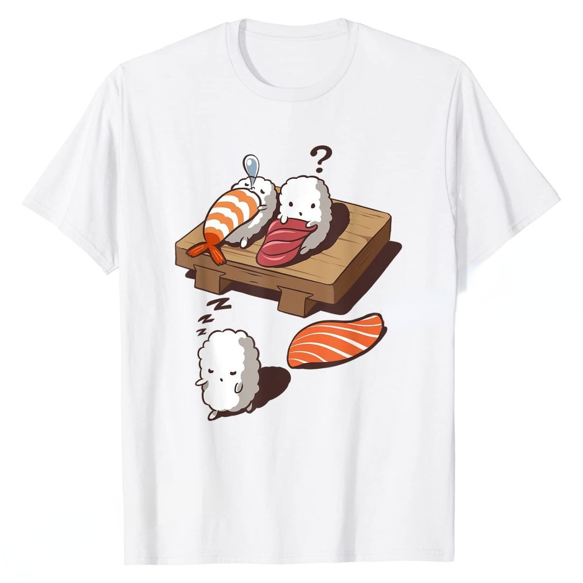 Grappige Japanse Nigiri Sushi  - Women'S Fashion Graphic Tees recensie en prijs