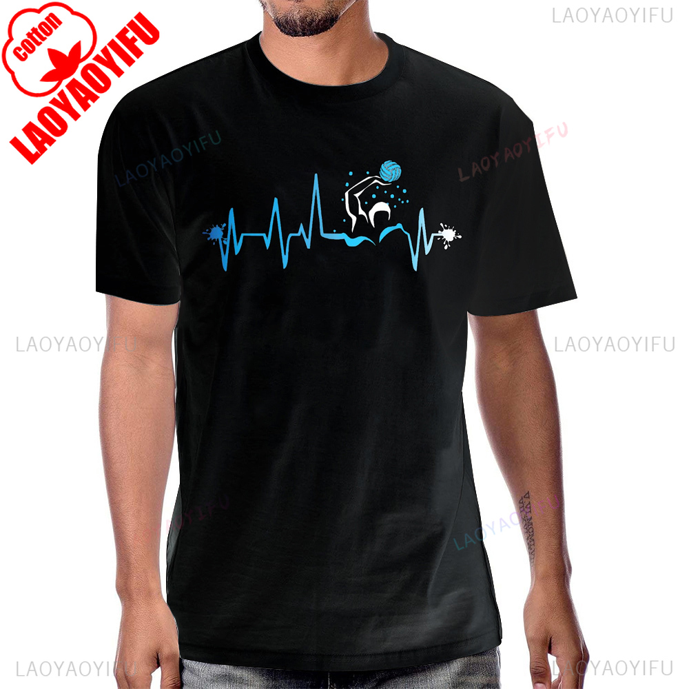 Waterpolo Speler Hartslag Graf - Women'S Fashion Graphic Tees recensie en prijs