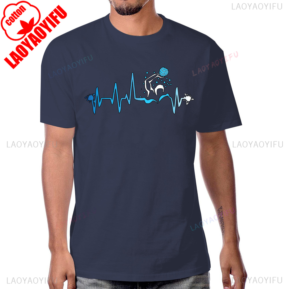 Waterpolo Speler Hartslag Graf - Women'S Fashion Graphic Tees recensie en prijs