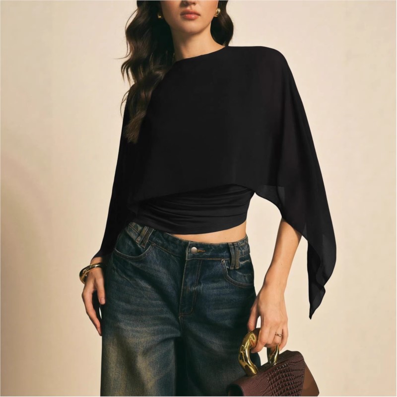 Casual mode onregelmatig T-shi - Women'S Fashion Trends Spring 2026 recensie en prijs