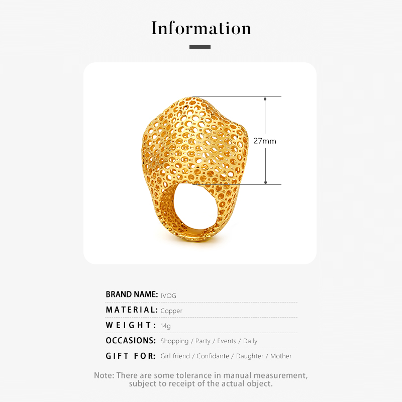 IVOG Grote Kroonvorm Ringen Ho - Women'S Fashion Website recensie en prijs