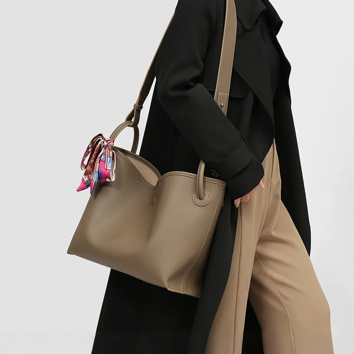 Luxe dames handtas van PU leer - Crossbody Bag Women recensie en prijs