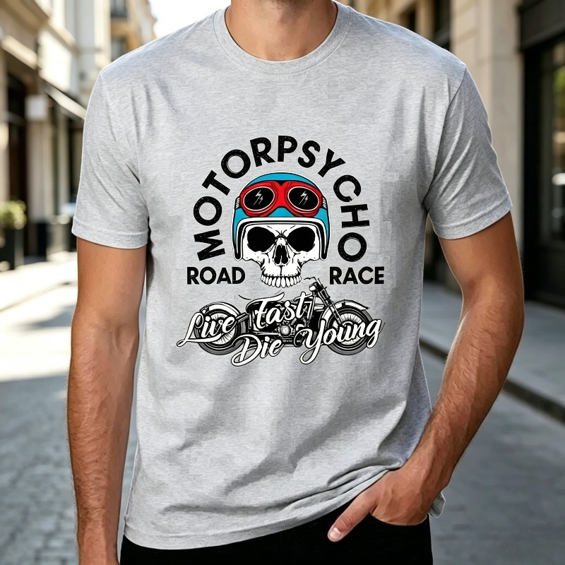 Motopsyco Biker Skull T-shirt  - Women Fashion Quotes recensie en prijs