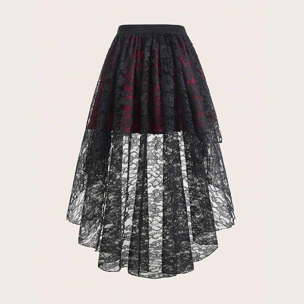 Plus Size Gothic Elegante Vrou - Women'S Fashion Kilt recensie en prijs
