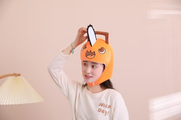 Anime Chainsaw Man Pochita Cos - Women Fashion Hats recensie en prijs